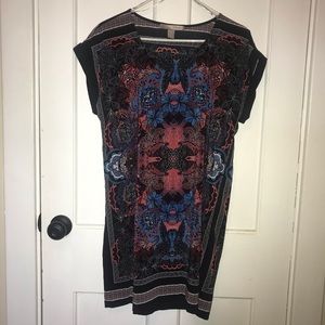 Forever 21 multi colored M shift dress